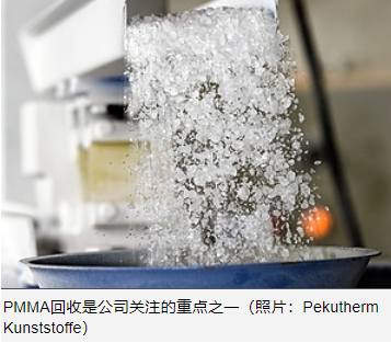 德国回收商Pekutherm将增加25%的PMMA再处理能力