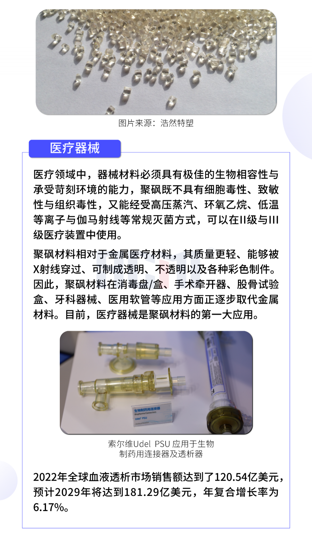 一张图看懂特种工程塑料——聚砜