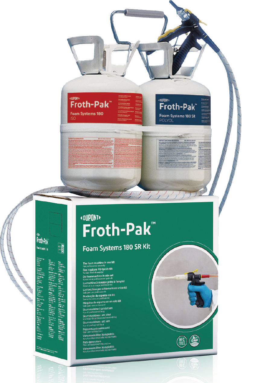 FROTH-PAK™环保型低压双组份聚氨酯泡沫 中国正式上市！