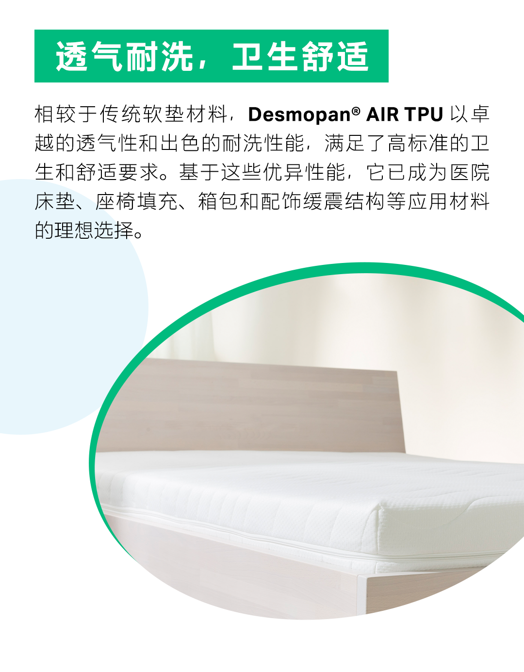 新品上线！Desmopan® AIR TPU助力打造100%回收软垫